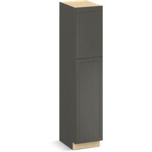 RELIABILT Parkstone II Tall Cabinet, Slate Stained, 18" W, 2 Doors, Fully Assembled - 641135 | Lowe's Pro Supply